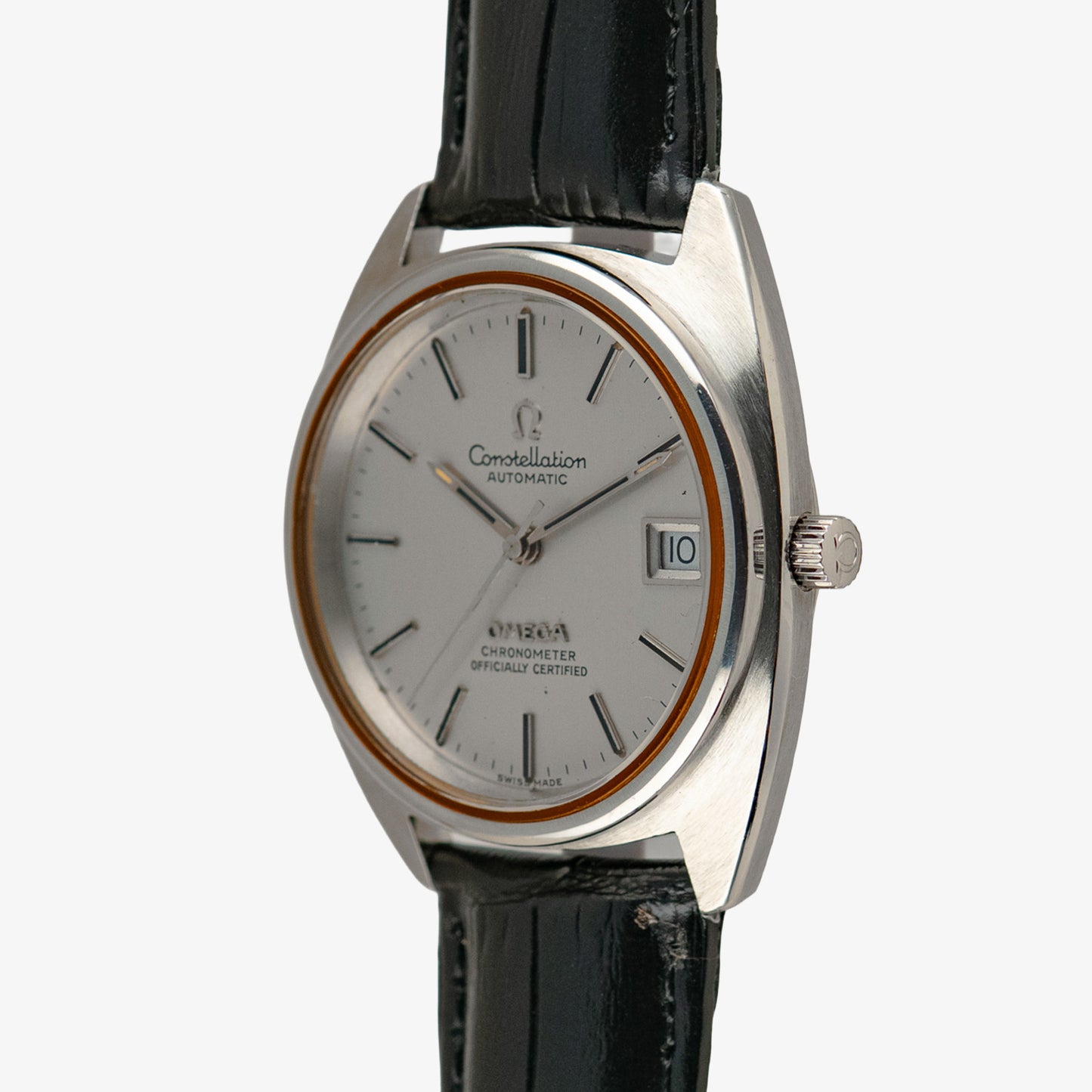 Omega Constellation Date Automatic Silver Dial 34mm