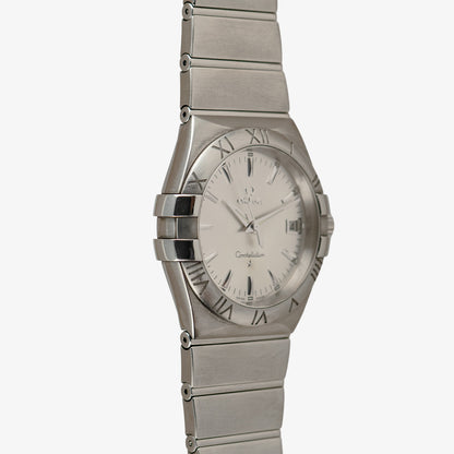 Omega Constellation Date Quartz Silver Dial 35mm
