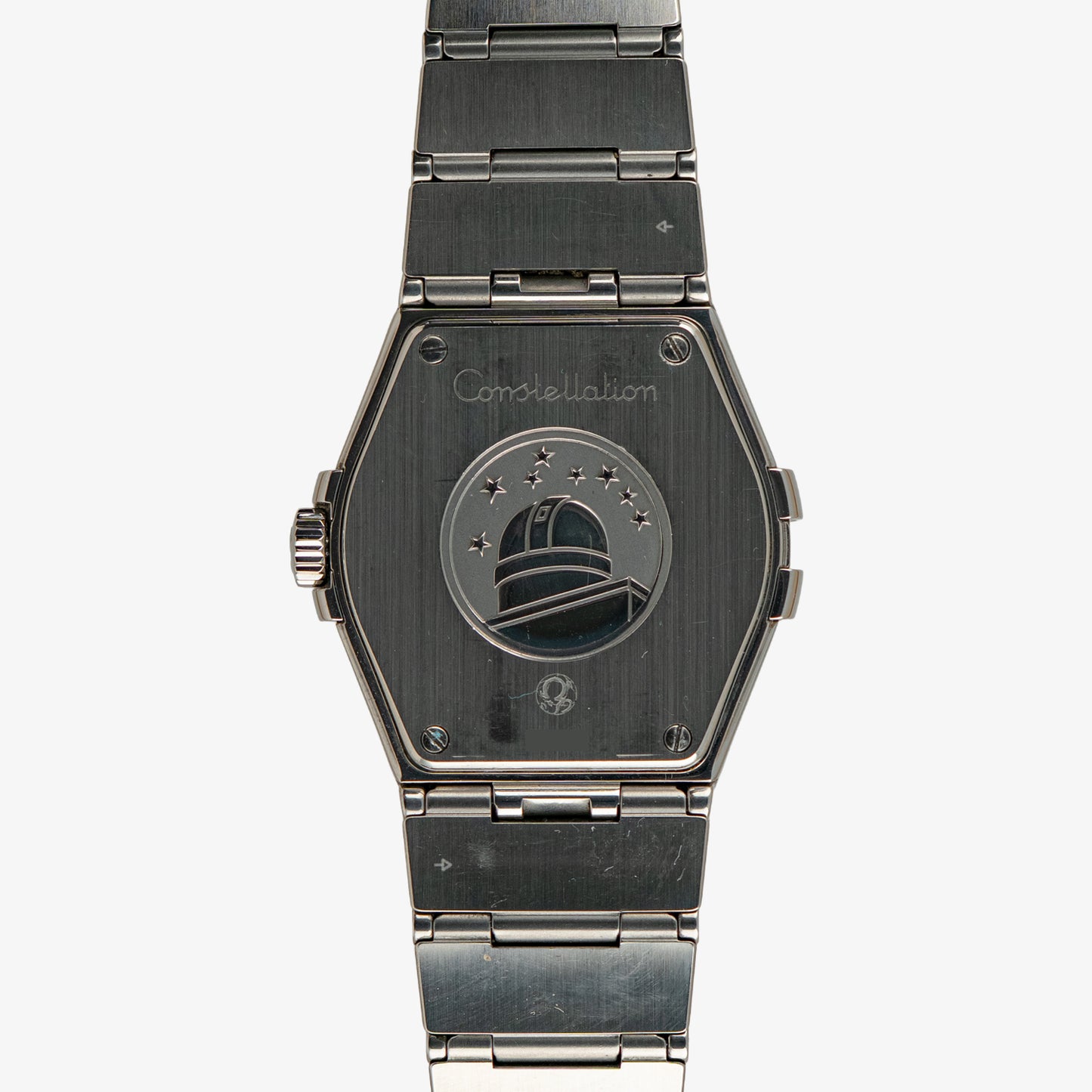 Omega Constellation Date Quartz Silver Dial 35mm