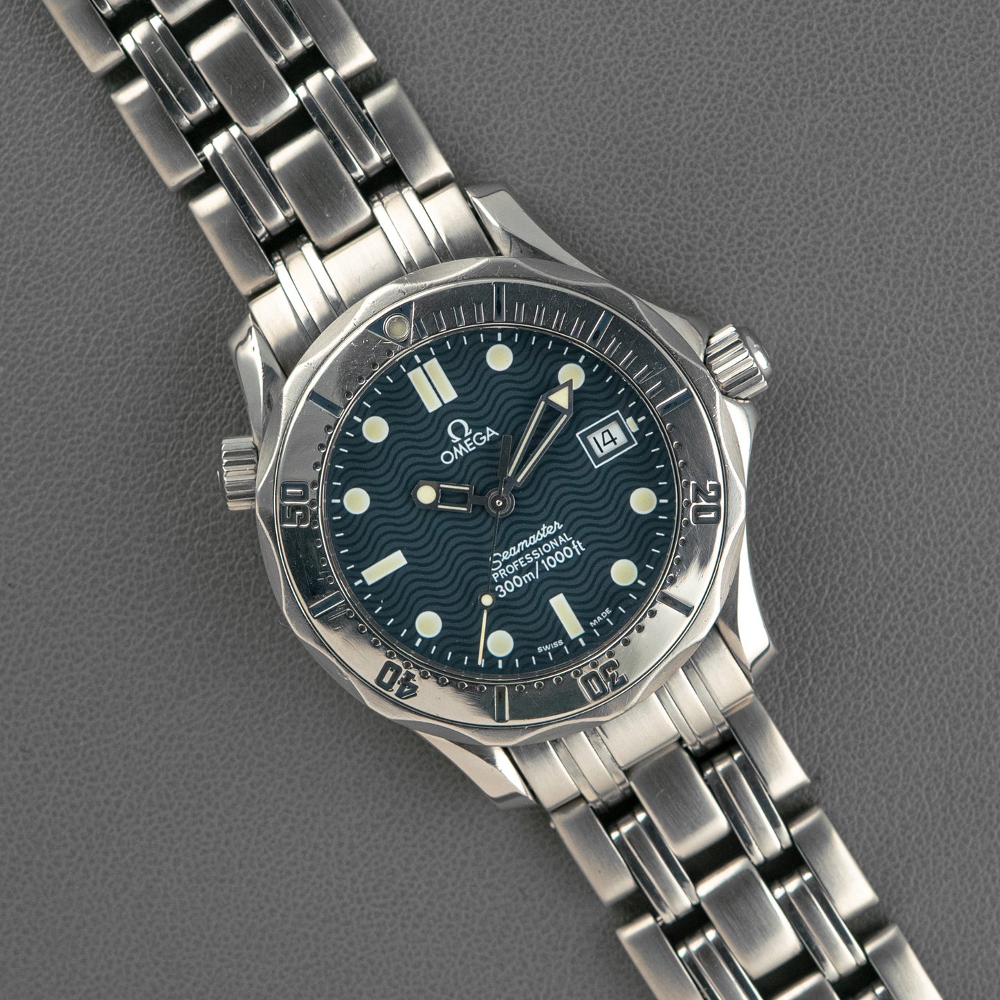 Omega Seamaster Diver 300M 2562.80 Quartz Blue 36mm