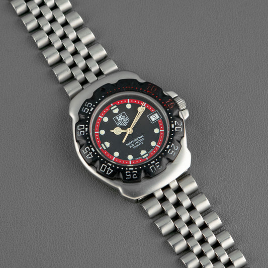 TAG Heuer Formula 1 WA1214 Quartz Black Dial 35mm