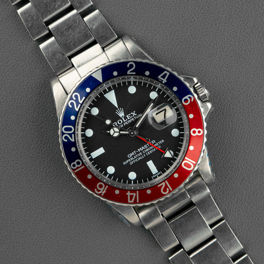 Rolex GMT-Master 1675 Pepsi Automatic Vintage 40mm