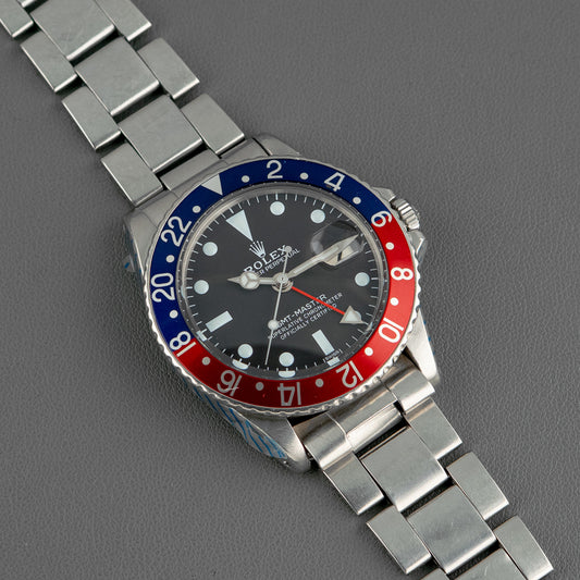 Rolex GMT-Master 1675 Pepsi Automatic Vintage 40mm