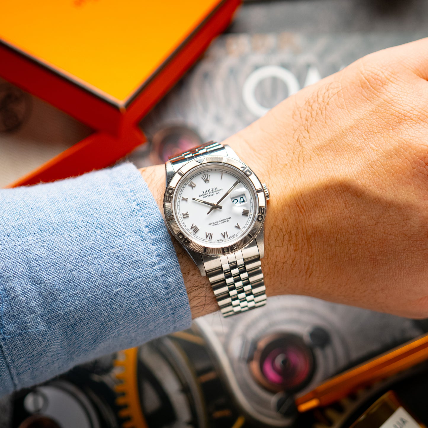 Rolex Datejust 16264 Turn-O-Graph "Thunderbird" 36mm