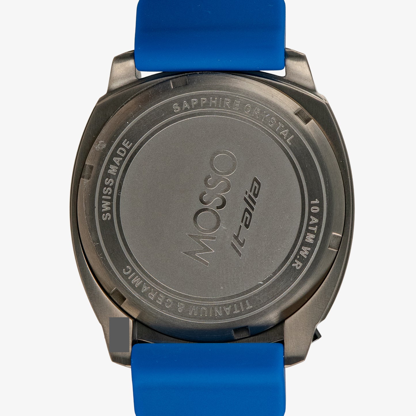 Mosso Italia Chronograph Blue Dial Quartz 44mm