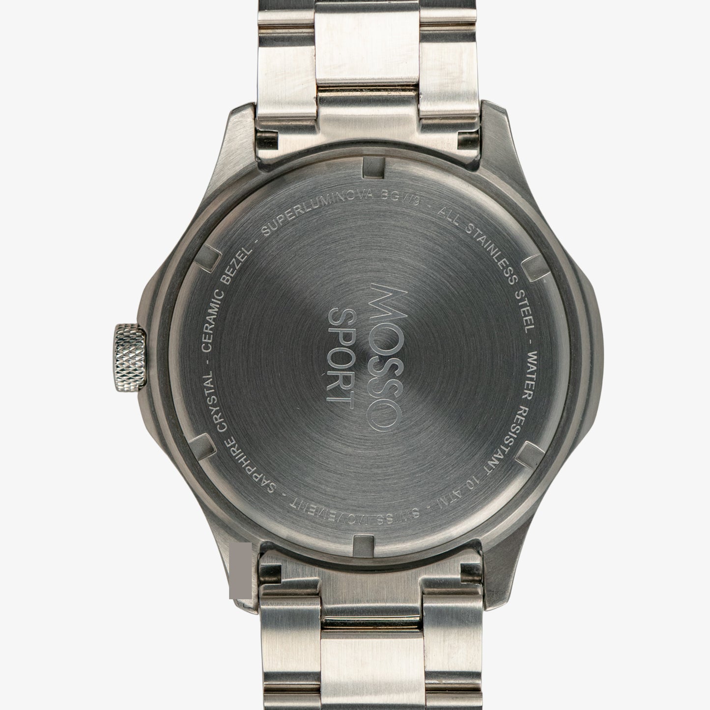 Mosso Sport Diver Black Dial Quartz 43mm