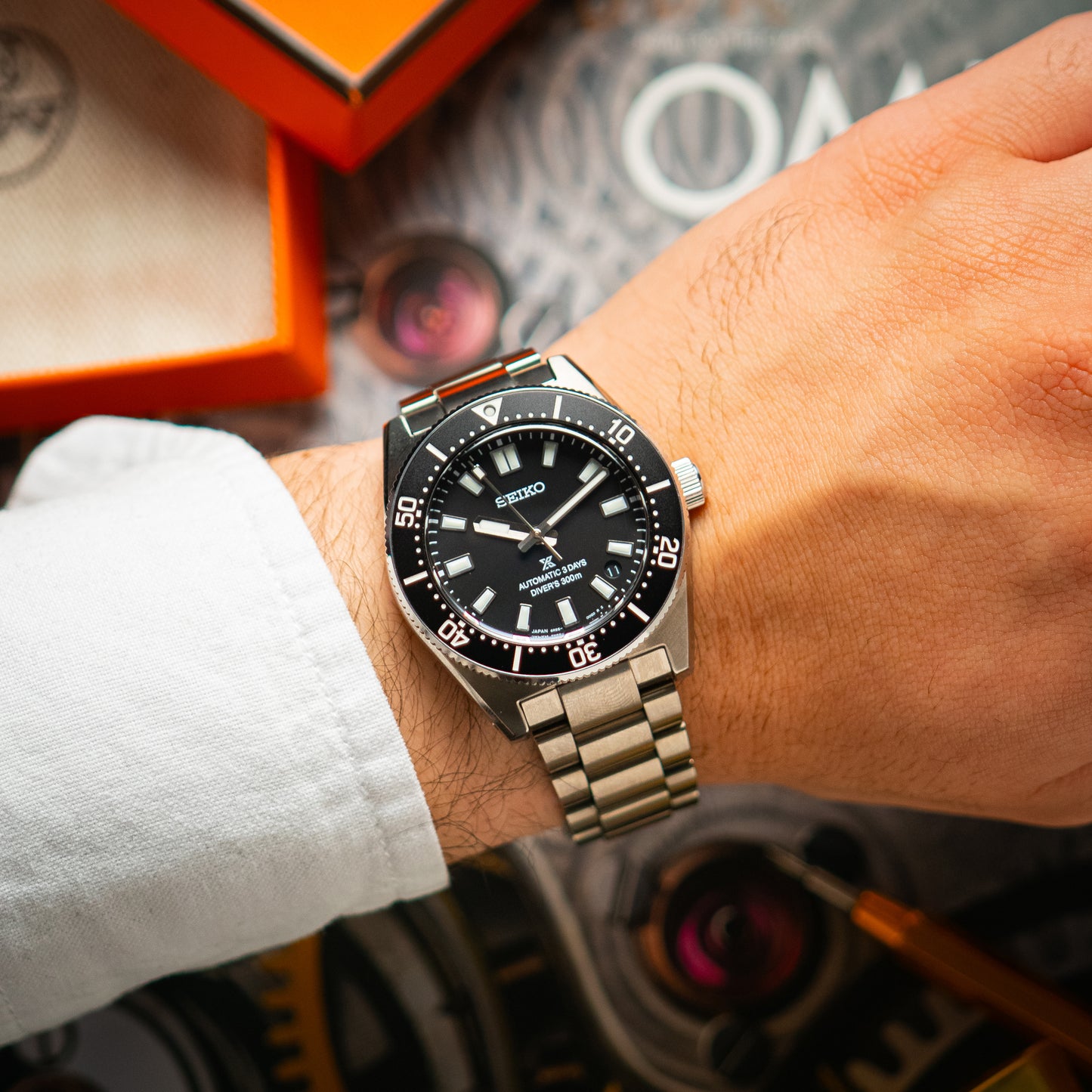 Seiko Prospex 1965 Heritage Automatic 3 Days Black Dial 40mm