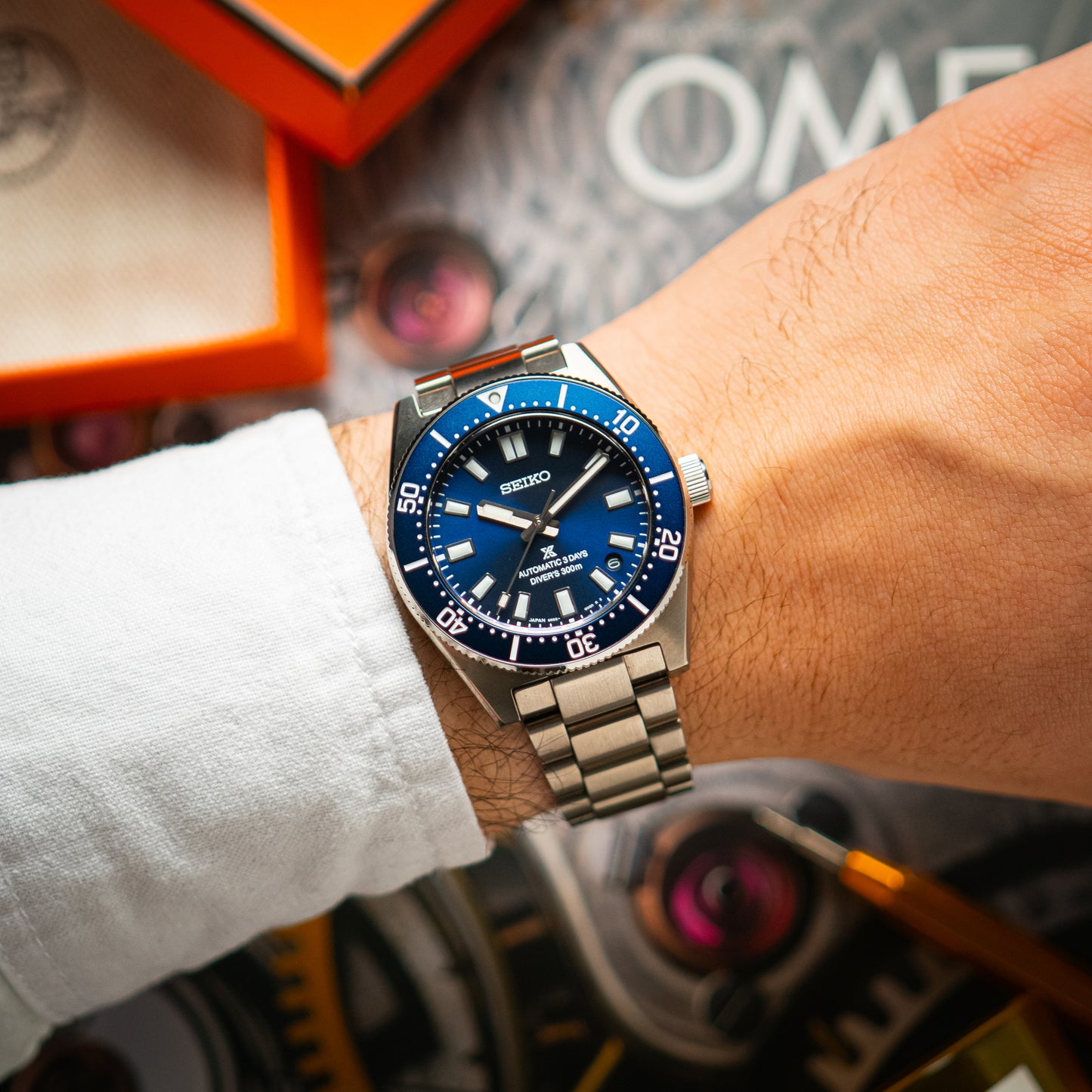Seiko Prospex 1965 Heritage Automatic 3 Days Blue 40mm