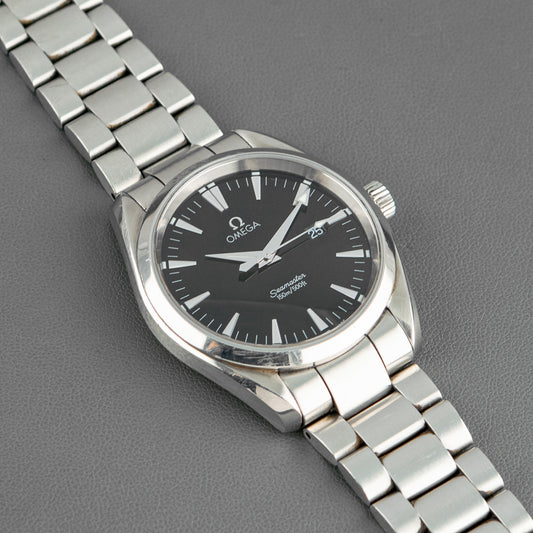 Omega Seamaster Aqua Terra Black Dial Quartz 39mm