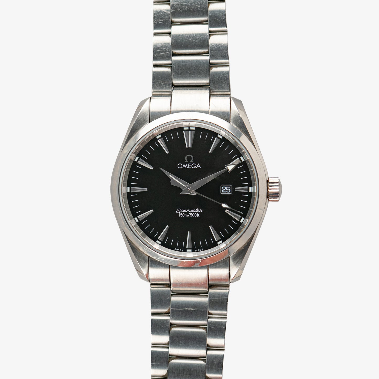Omega Seamaster Aqua Terra Black Dial Quartz 39mm
