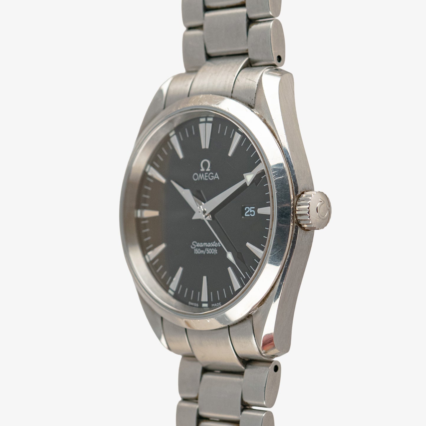 Omega Seamaster Aqua Terra Black Dial Quartz 39mm