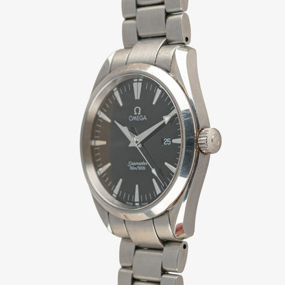 Omega Seamaster Aqua Terra Black Dial Quartz 39mm