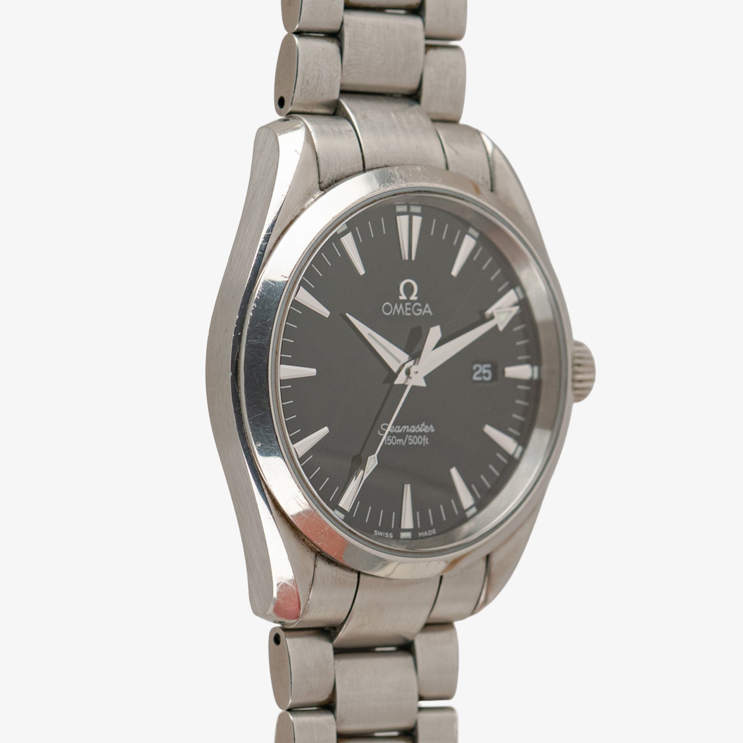 Omega Seamaster Aqua Terra Black Dial Quartz 39mm