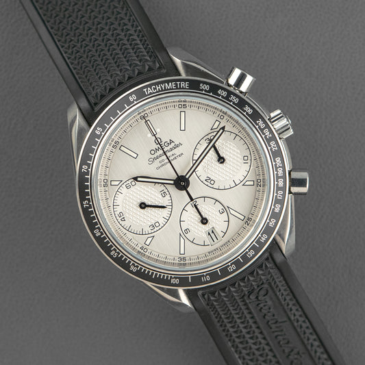 Omega Speedmaster Racing Automatic Silver Dial 40mm