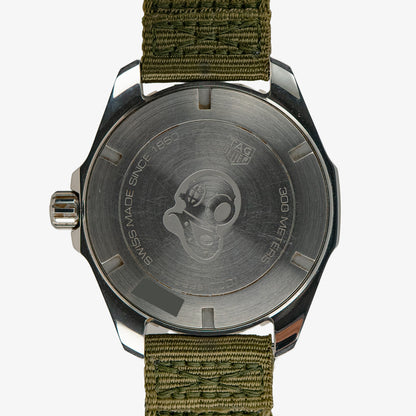 TAG Heuer Aquaracer Date Quartz Olive Dial 43mm