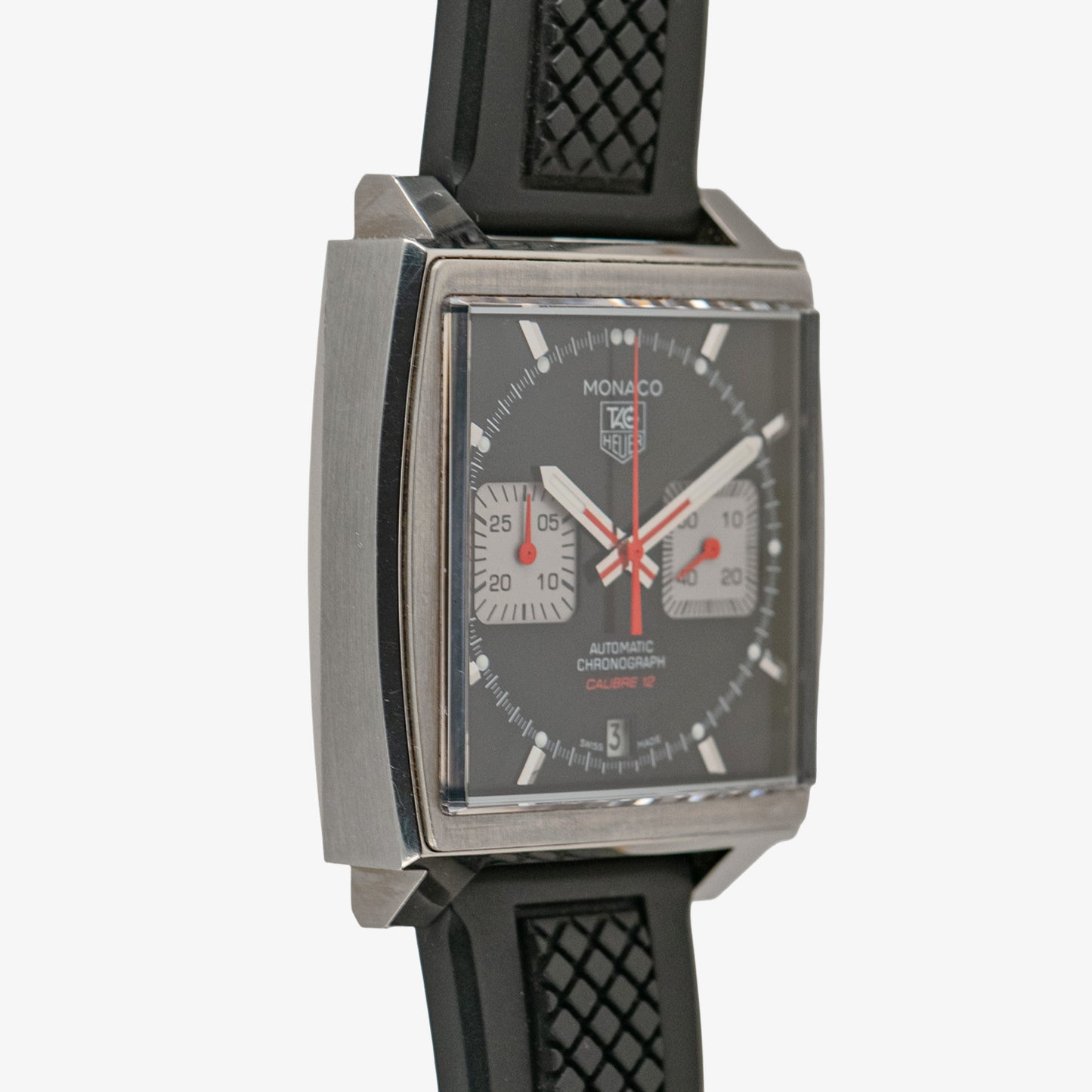 TAG Heuer Monaco Calibre 12 Black Dial Automatic 39mm