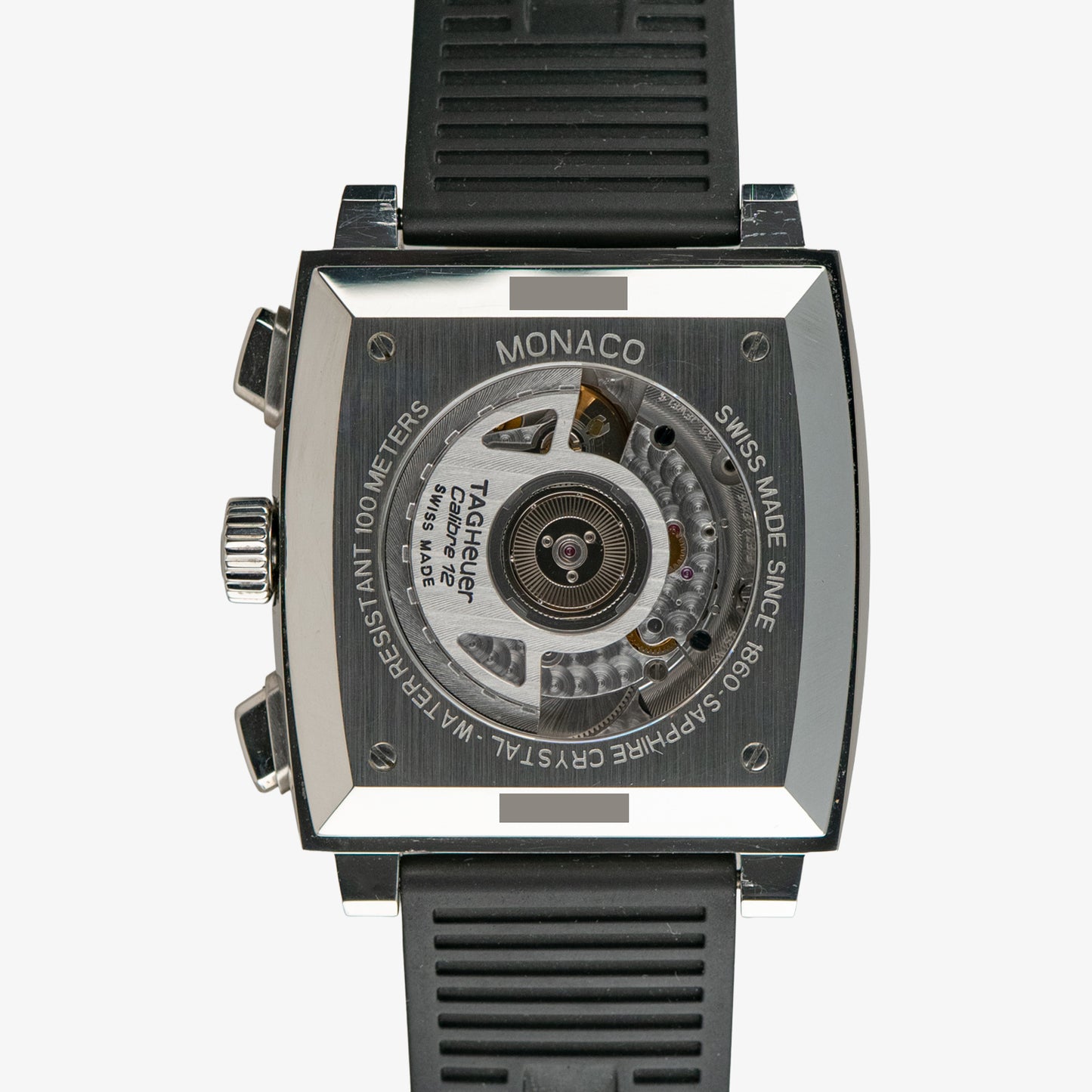 TAG Heuer Monaco Calibre 12 Black Dial Automatic 39mm