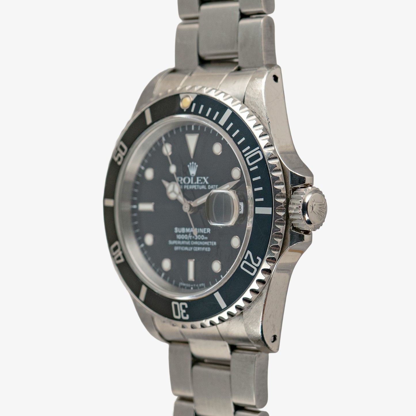 Rolex Submariner Date 16610 Black Dial Automatic 40mm