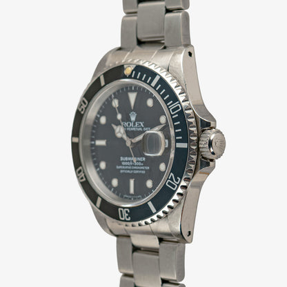 Rolex Submariner Date 16610 Black Dial Automatic 40mm