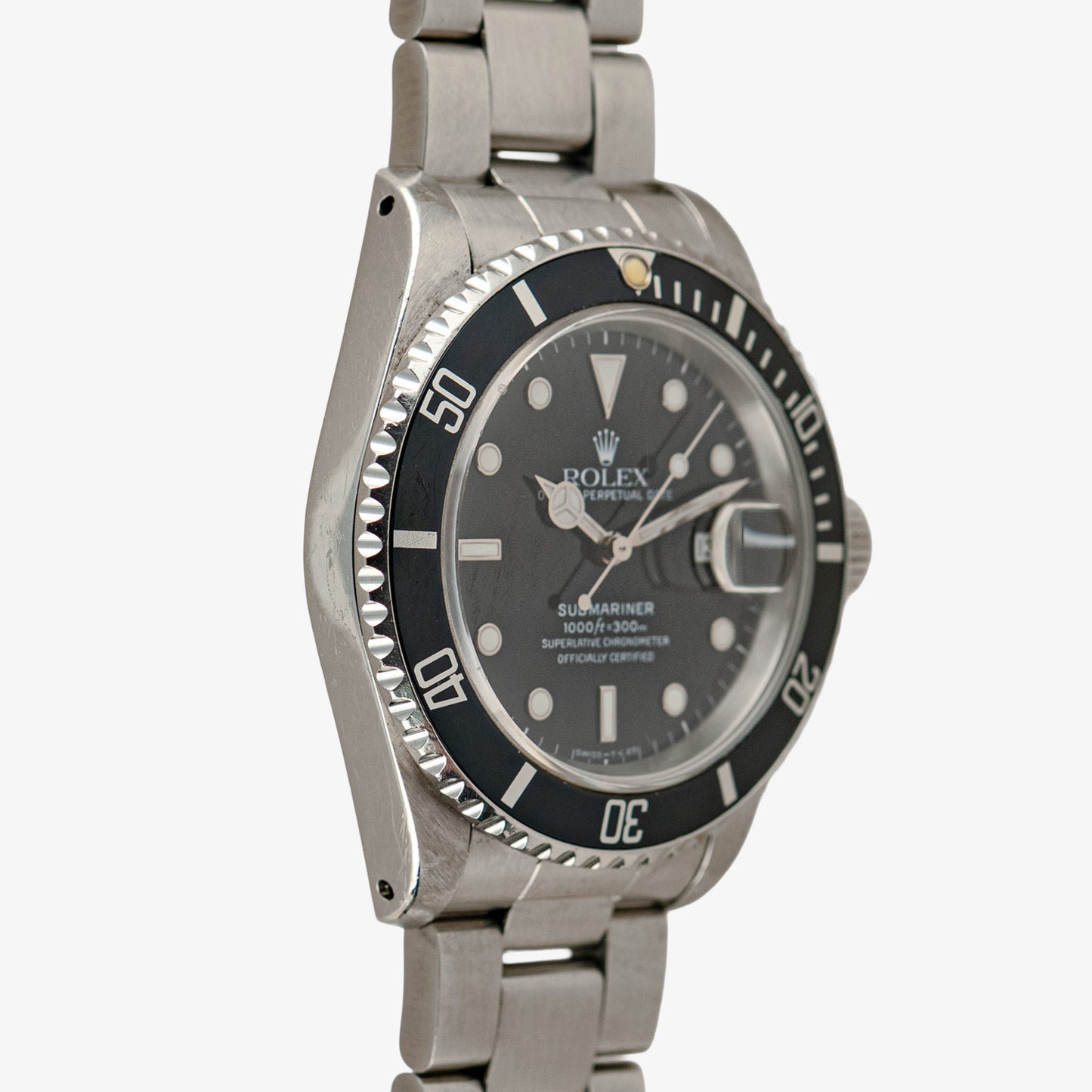 Rolex Submariner Date 16610 Black Dial Automatic 40mm