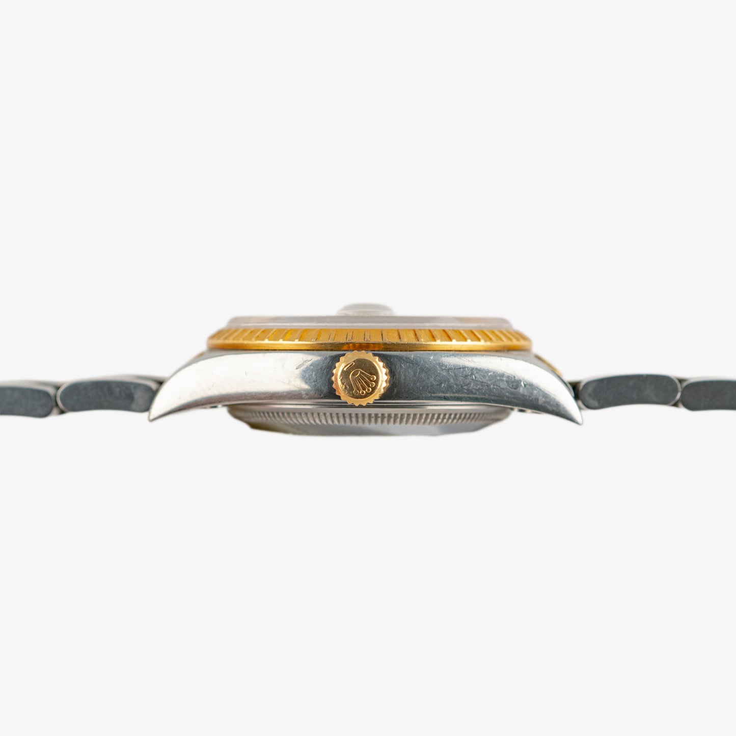 Rolex Oyster Perpetual Date 15223 Roman Two-Tone 34mm