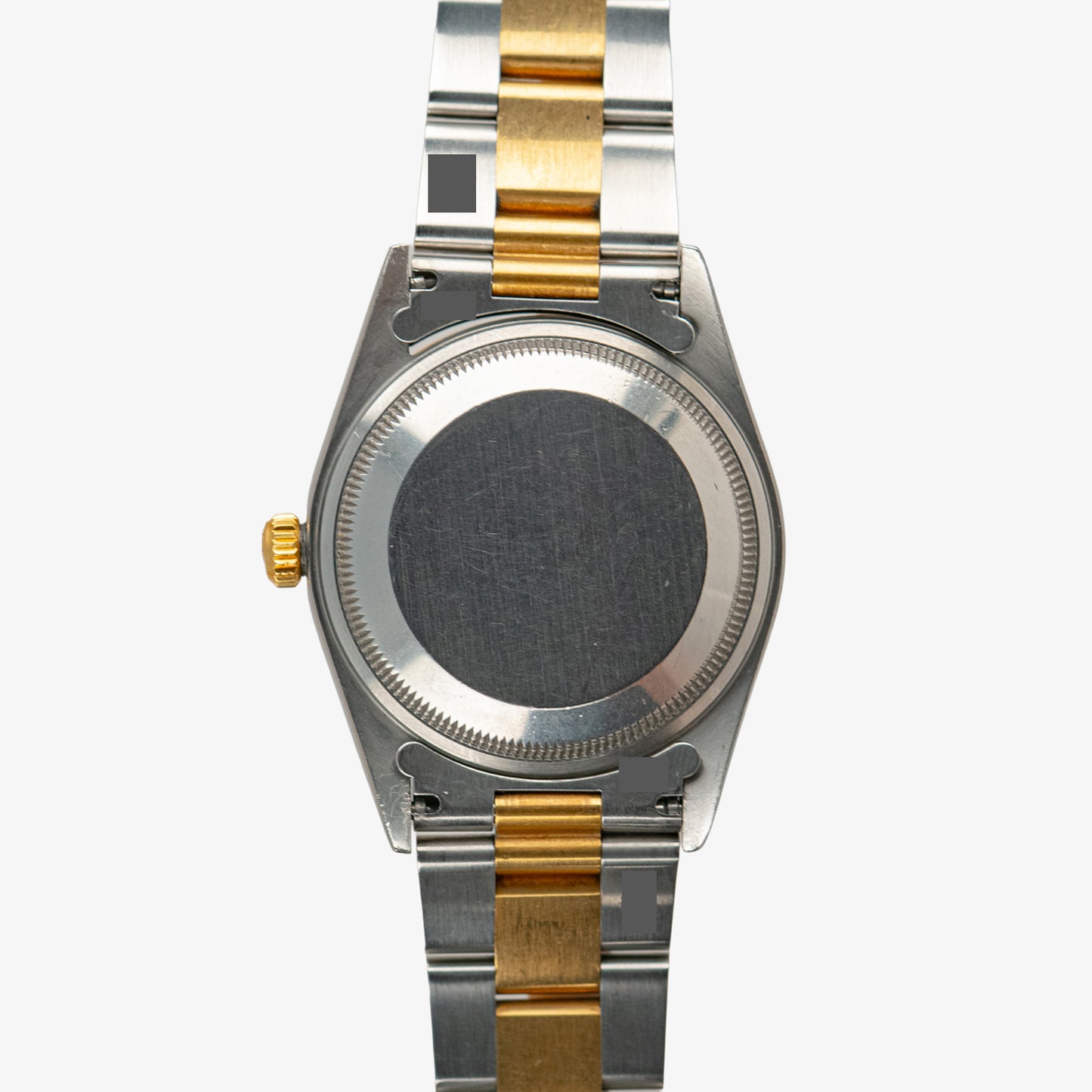 Rolex Oyster Perpetual Date 15223 Roman Two-Tone 34mm