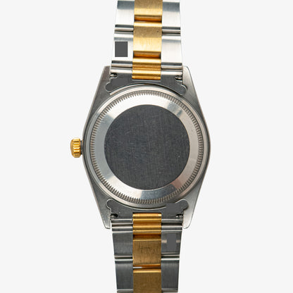 Rolex Oyster Perpetual Date 15223 Roman Two-Tone 34mm