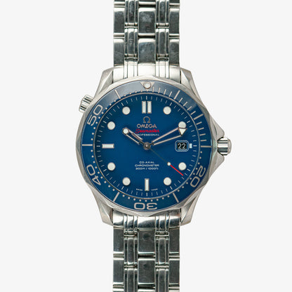 Omega Seamaster Diver 300M Blue Dial Ceramic Bezel 41mm