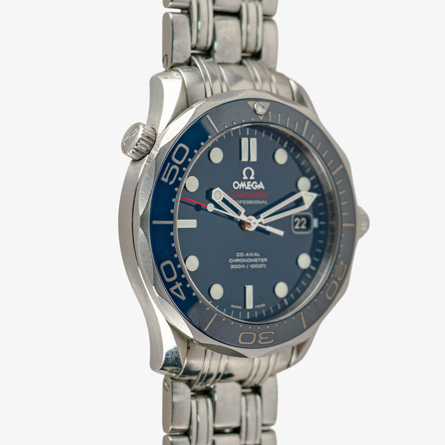Omega Seamaster Diver 300M Blue Dial Ceramic Bezel 41mm
