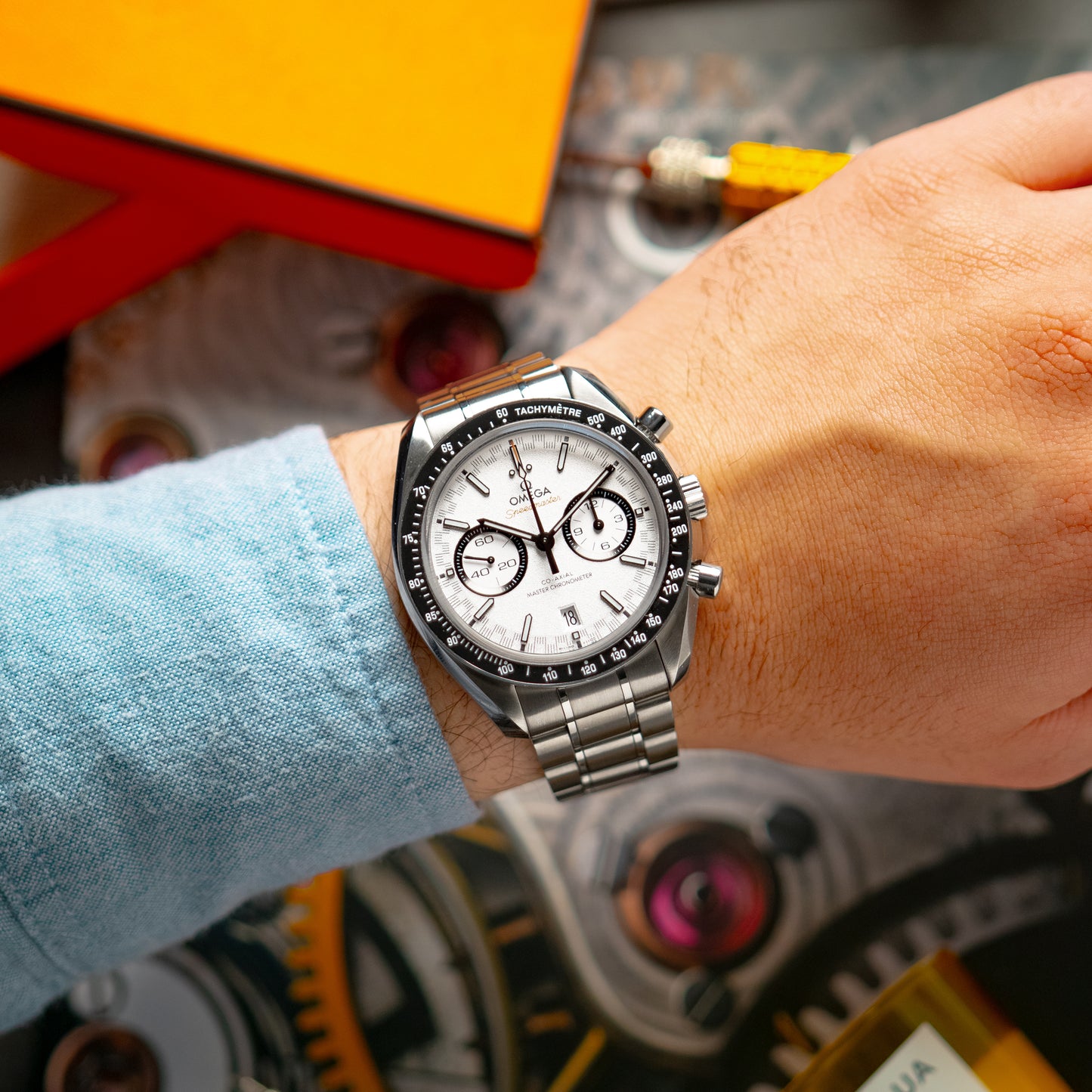 Omega Speedmaster Racing Automatic Chronograph 44.25mm