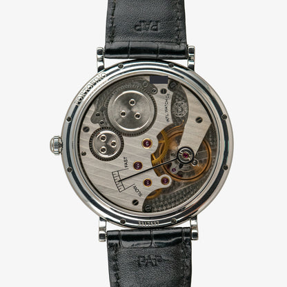 IWC Portofino Hand-Wound Moon Phase Black Dial 46mm