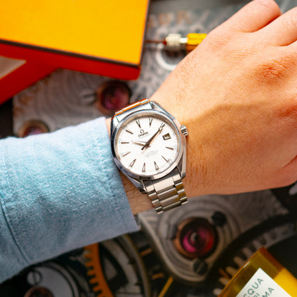 Omega Seamaster Aqua Terra 150M White Dial 41.5mm