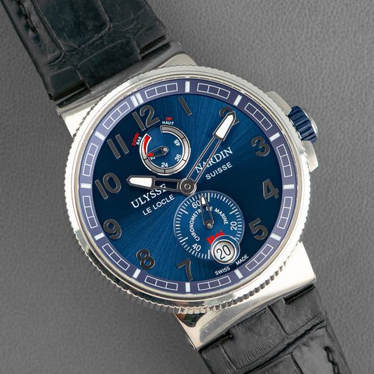 Ulysse Nardin Marine Chronometer Manufacture Blue 43mm