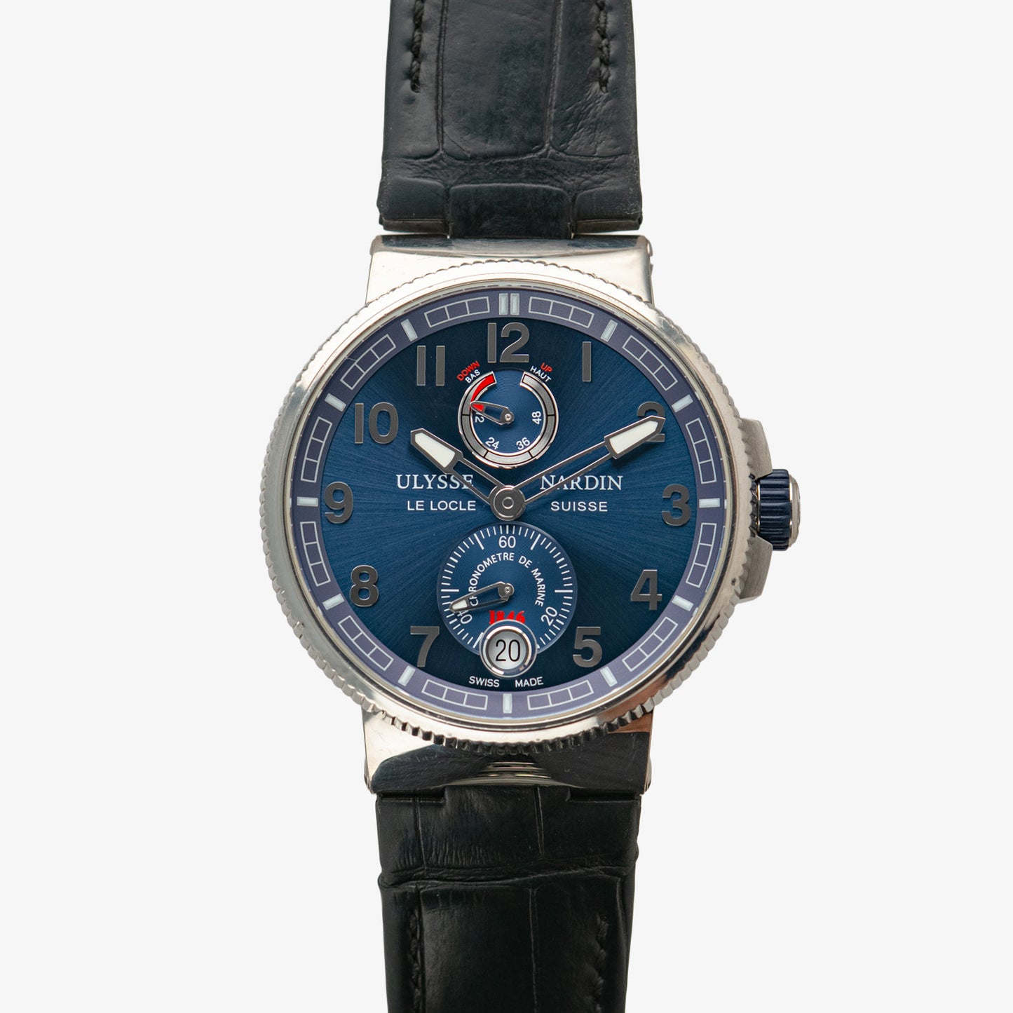 Ulysse Nardin Marine Chronometer Manufacture Blue 43mm