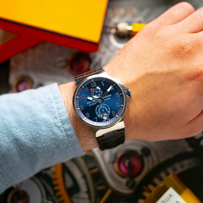 Ulysse Nardin Marine Chronometer Manufacture Blue 43mm