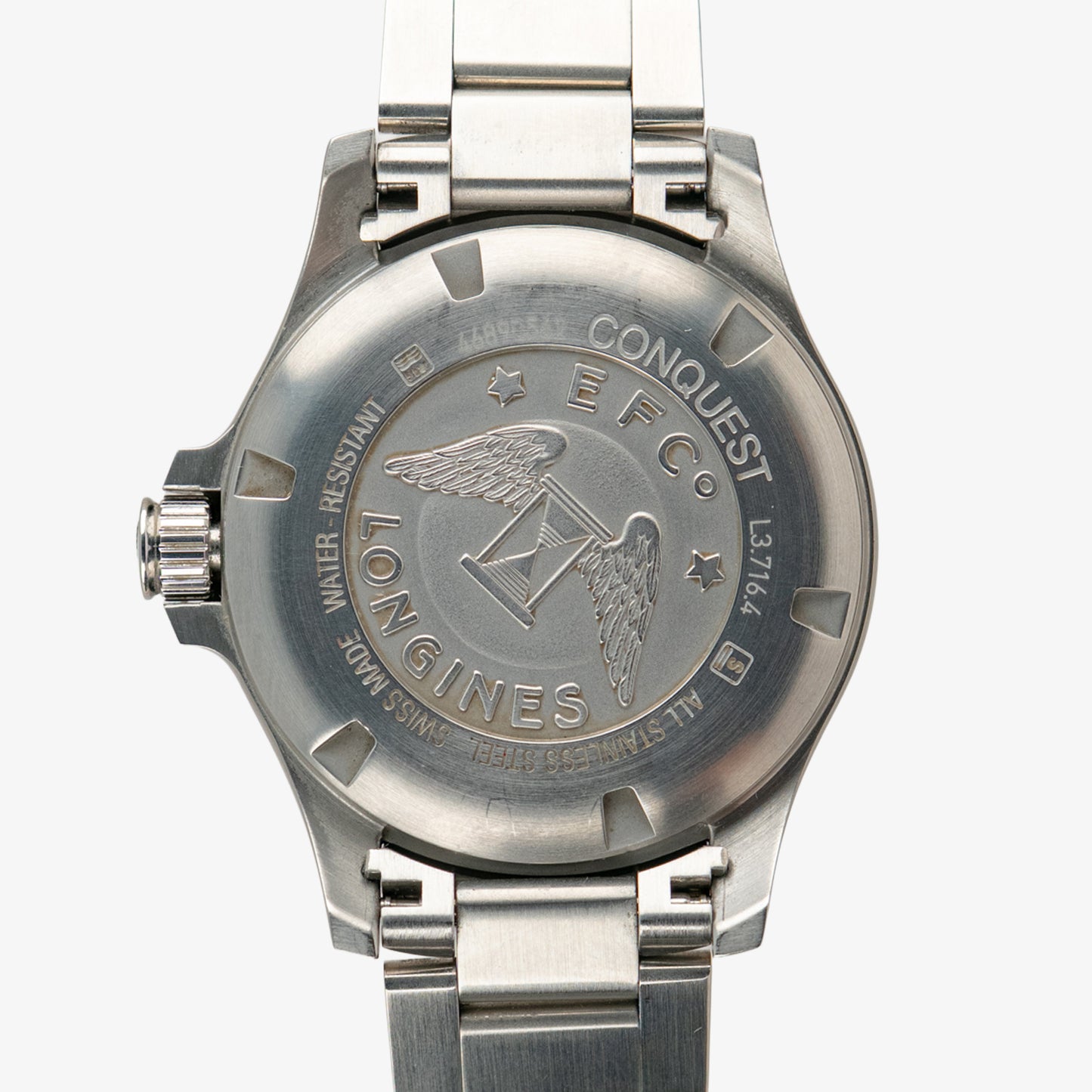 Longines Conquest V.H.P 50M Quartz White Dial 41mm