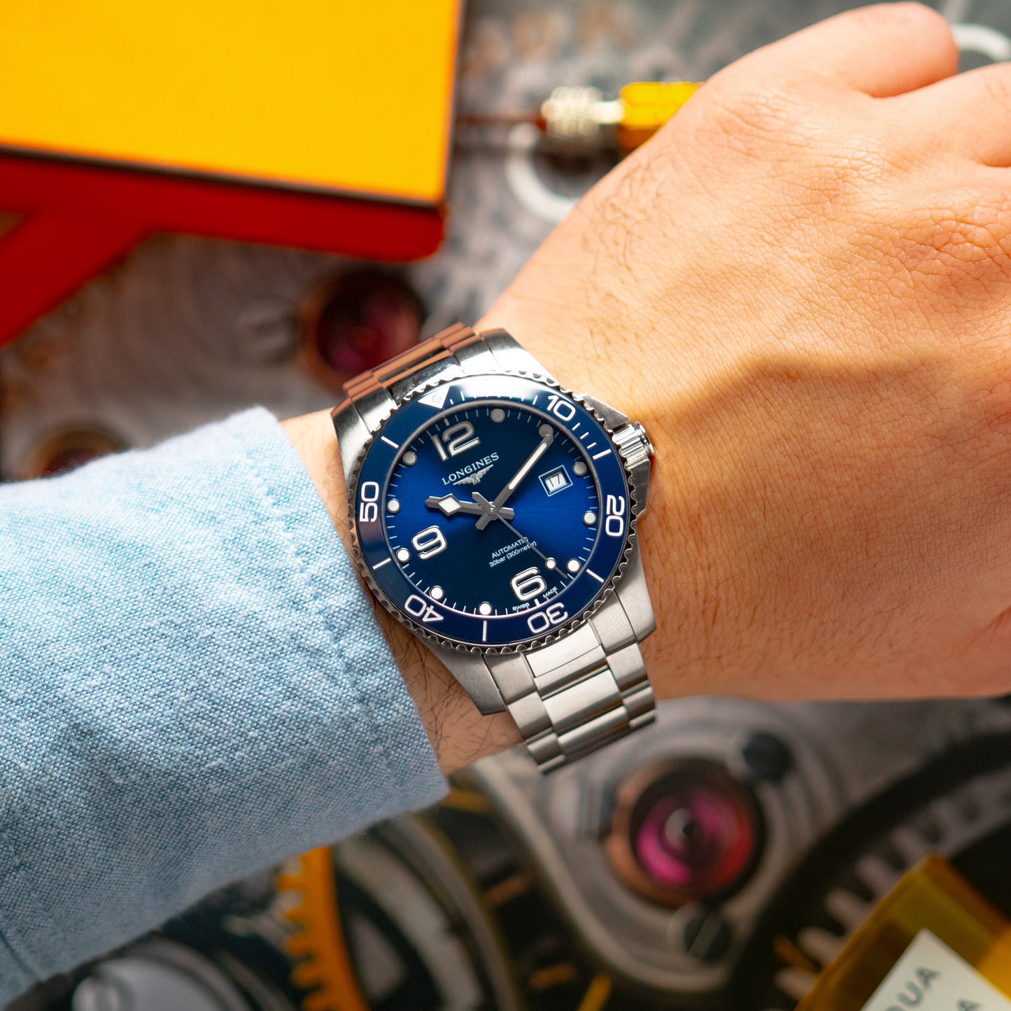 Longines HydroConquest 300M Blue Automatic 41mm