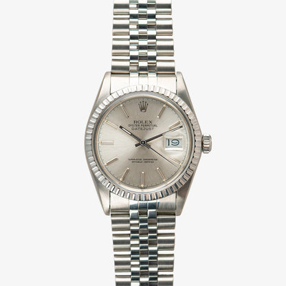 Rolex Datejust 16030 Silver Dial Automatic 36mm