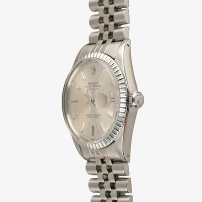 Rolex Datejust 16030 Silver Dial Automatic 36mm