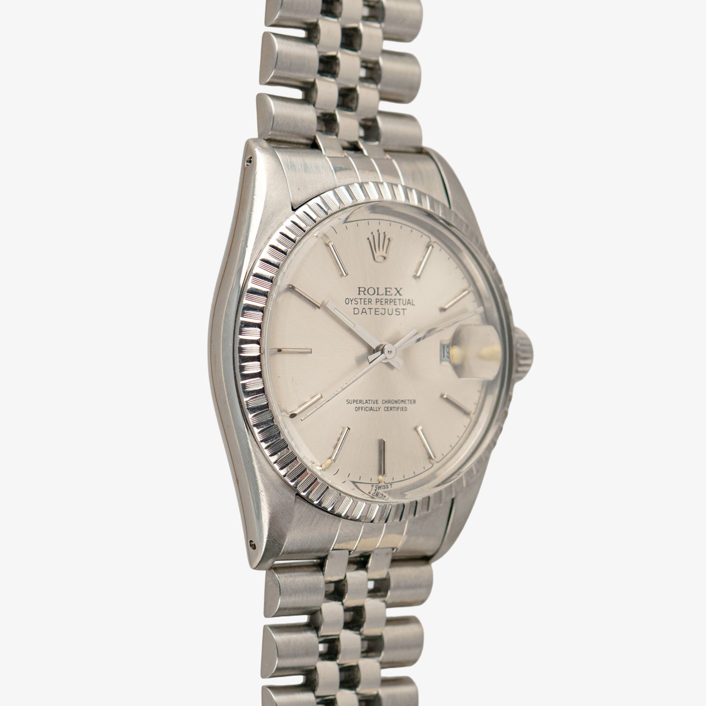 Rolex Datejust 16030 Silver Dial Automatic 36mm