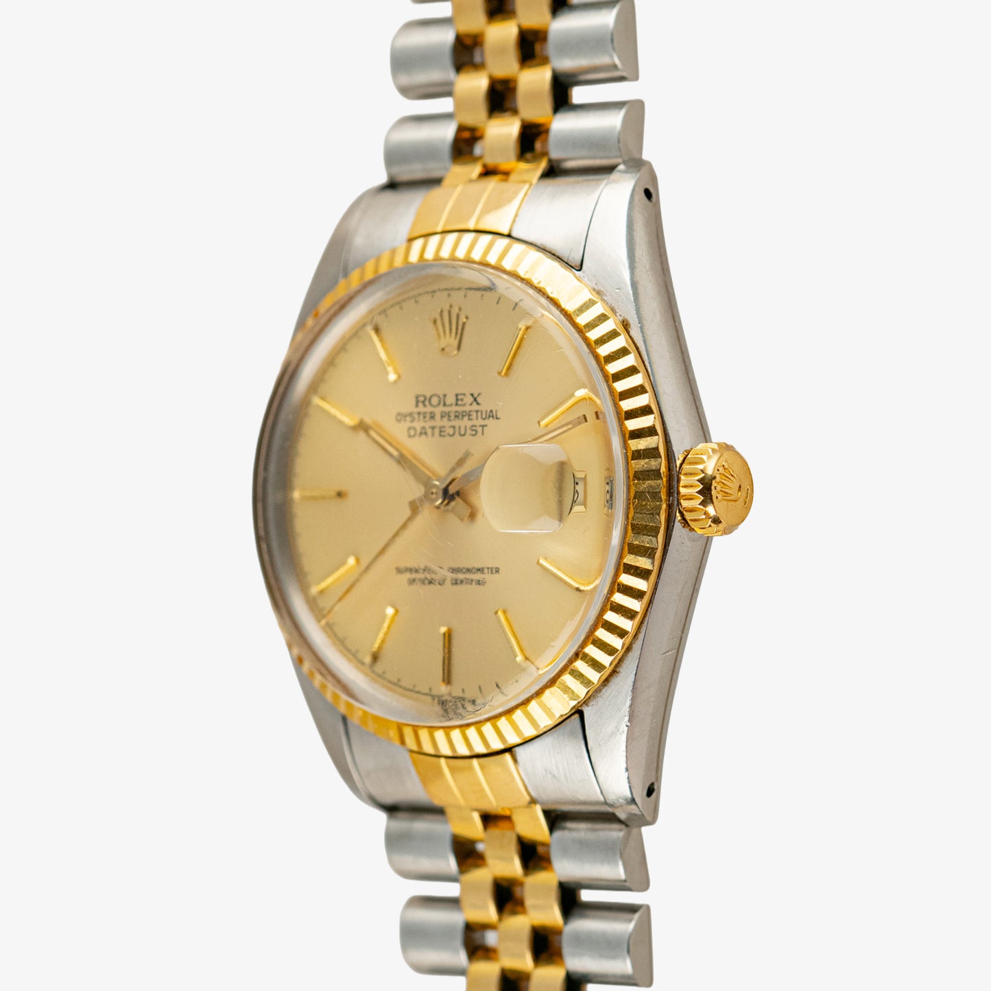 Rolex Datejust 16013 Automatic Champagne Dial 36mm