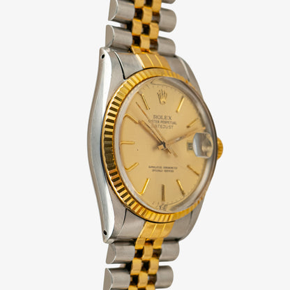 Rolex Datejust 16013 Automatic Champagne Dial 36mm