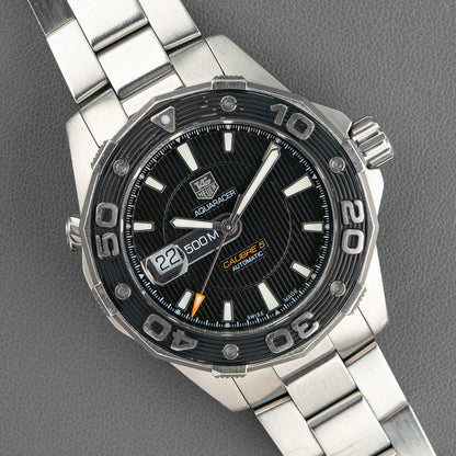 TAG Heuer Aquaracer 500M Calibre 5 Automatic Black 43mm
