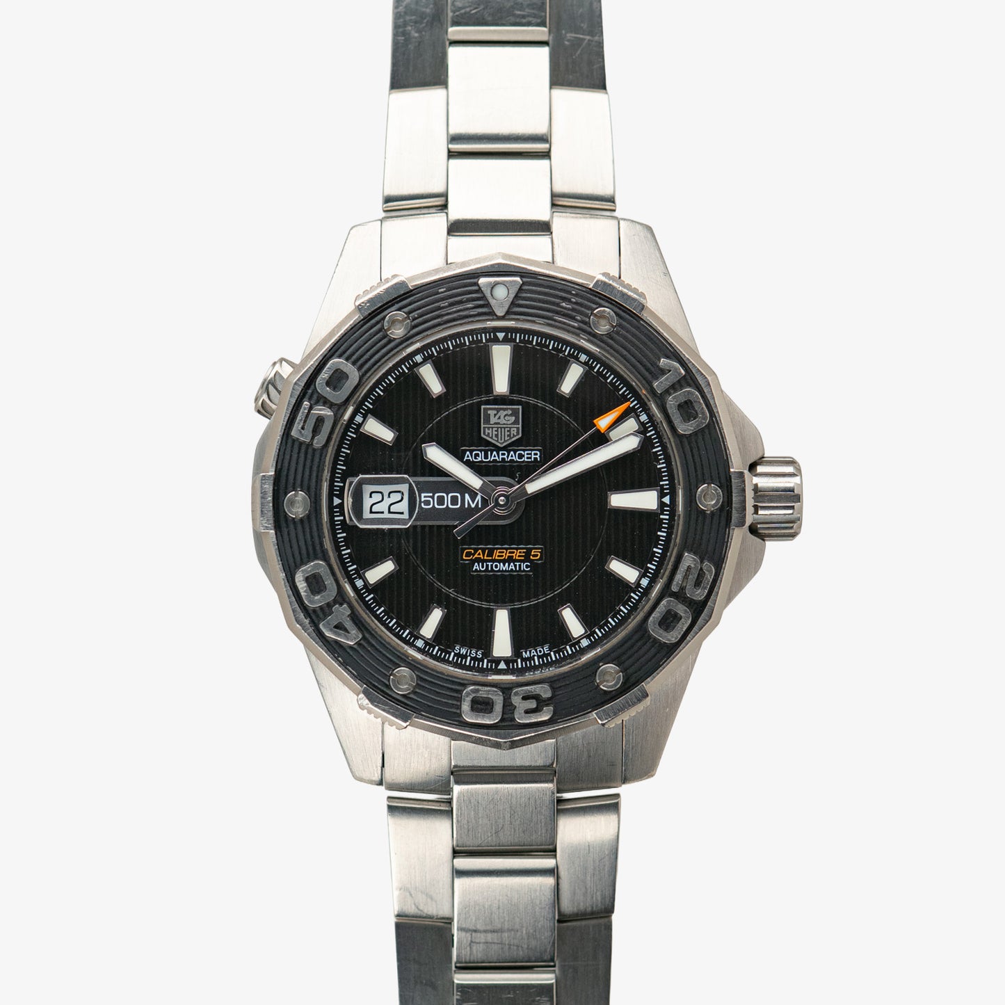 TAG Heuer Aquaracer 500M Calibre 5 Automatic Black 43mm