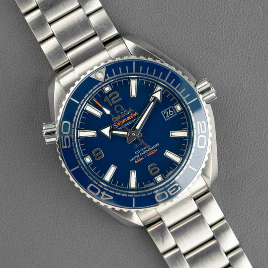 Omega Seamaster Planet Ocean 600M Blue Dial 39.5mm