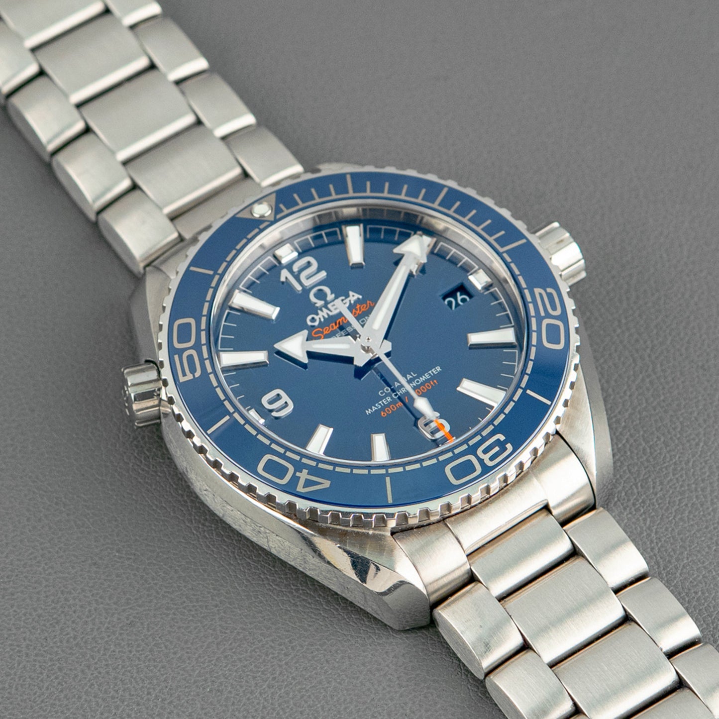 Omega Seamaster Planet Ocean 600M Blue Dial 39.5mm