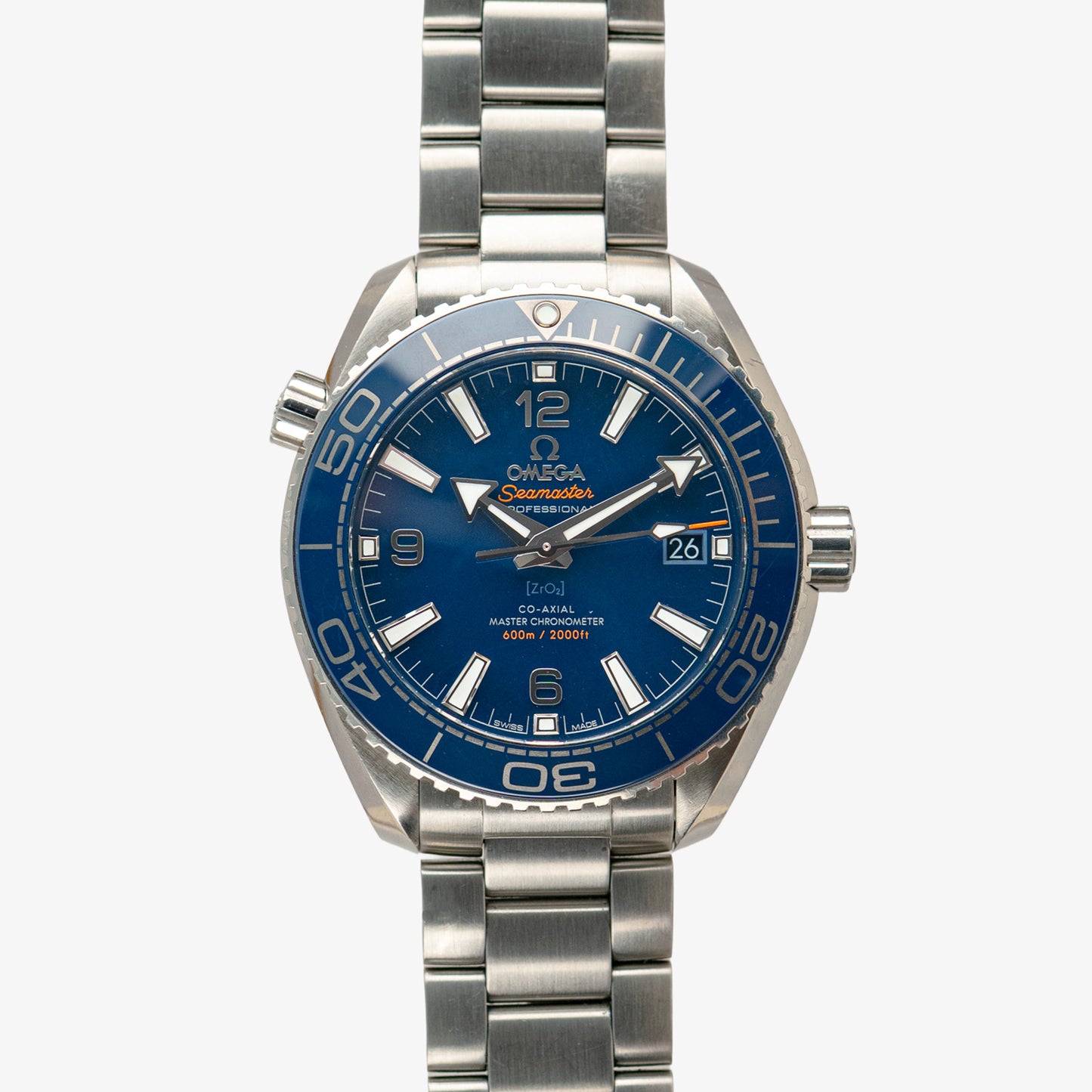 Omega Seamaster Planet Ocean 600M Blue Dial 39.5mm