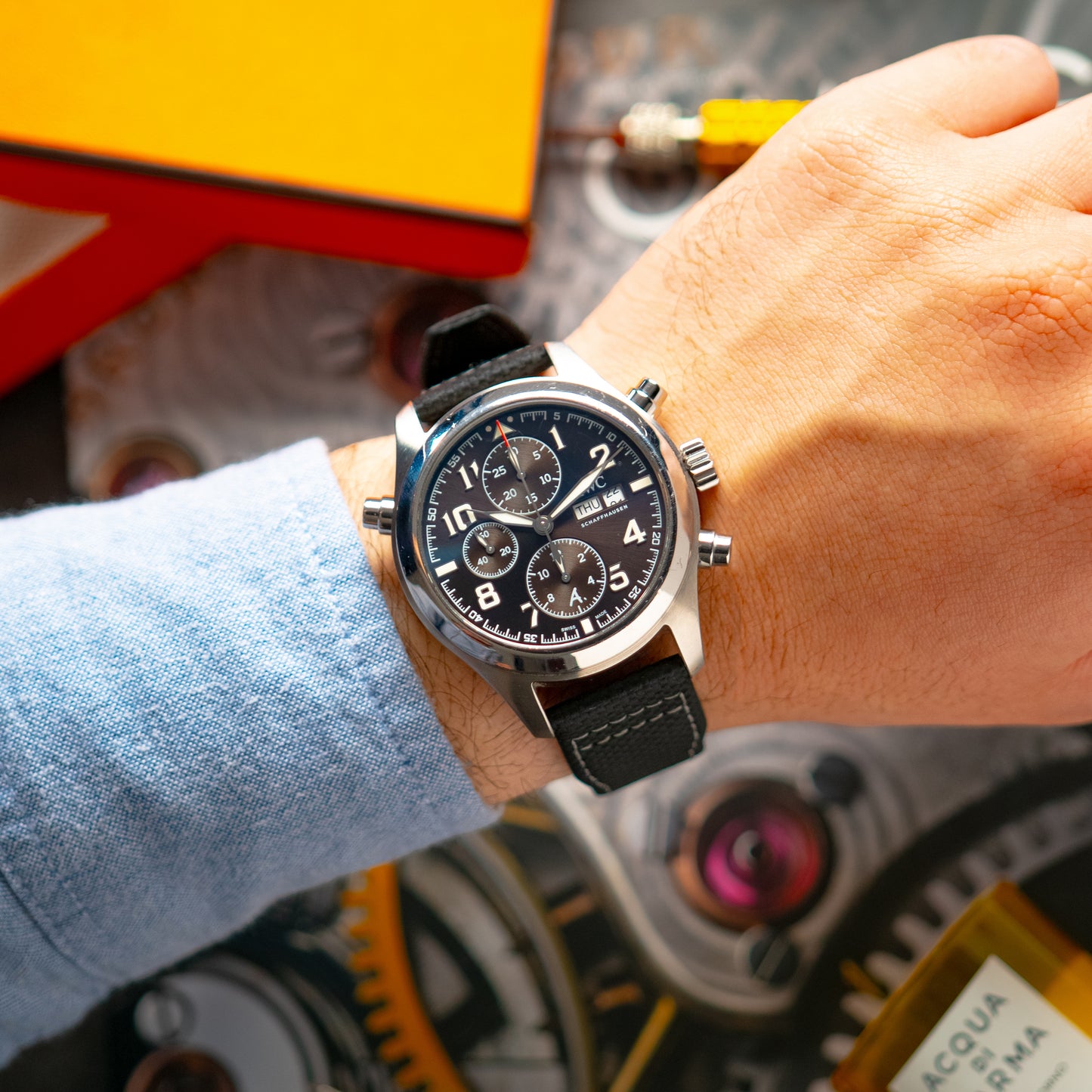 IWC Pilot Double Chronograph Antoine de Saint Exupéry 44mm