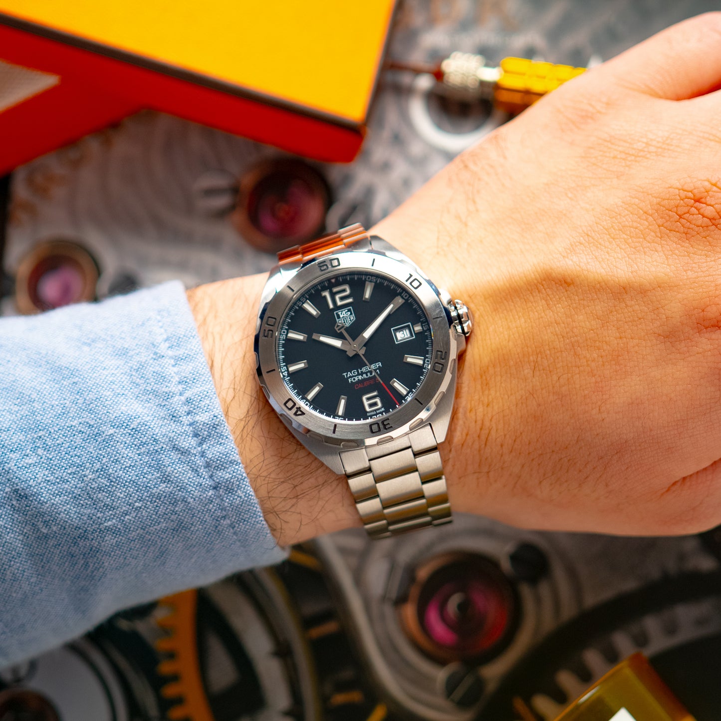 TAG Heuer Formula 1 Calibre 5 Black Dial Automatic 41mm