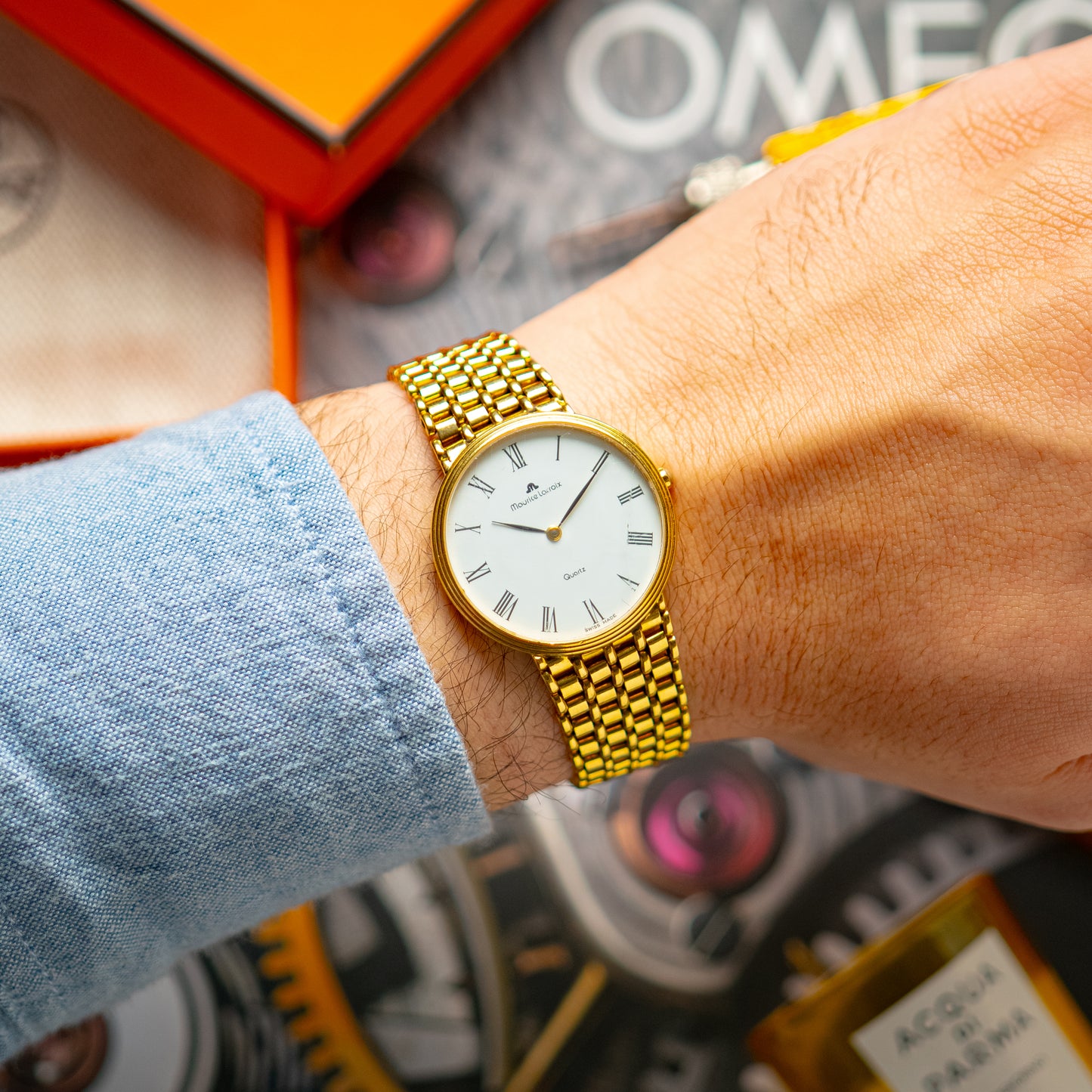 Maurice Lacroix Classique Quartz White Dial 34mm